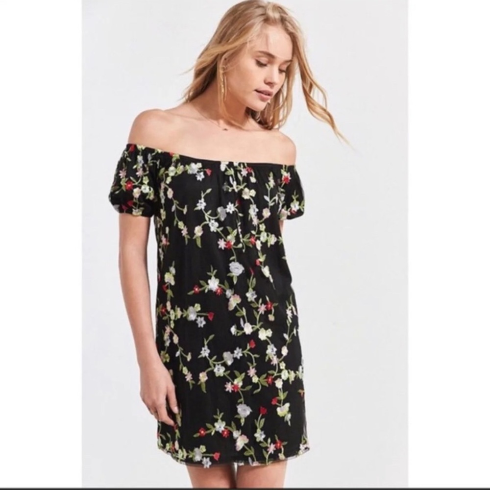 UO Kimchi Blue embroidered dress